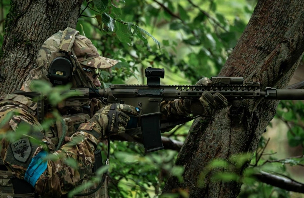GBB airsoft replica for film production